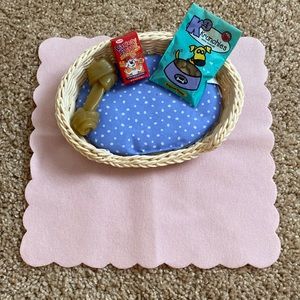 American Girl dog Coconut accessories